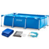 Basen ogrodowy stelażowy 260 x 160 x 65 cm - INTEX 28271 - zestaw 2w1