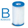 Filtr do pompy basenowej typu B - INTEX 29005