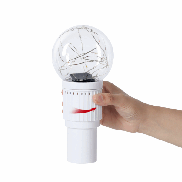 Pływający dozownik chemii basenowej / pływająca lampka solarna Topool CT705W - obrazek 5