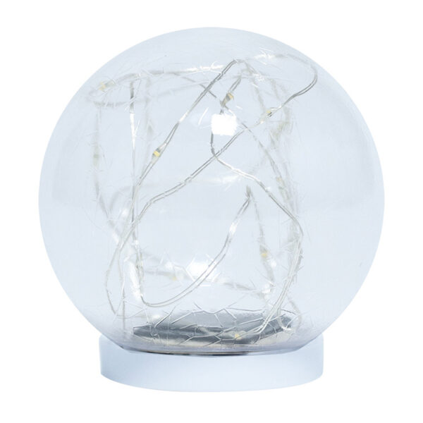 Pływająca lampka solarna do basenów Topool CT229W - kula