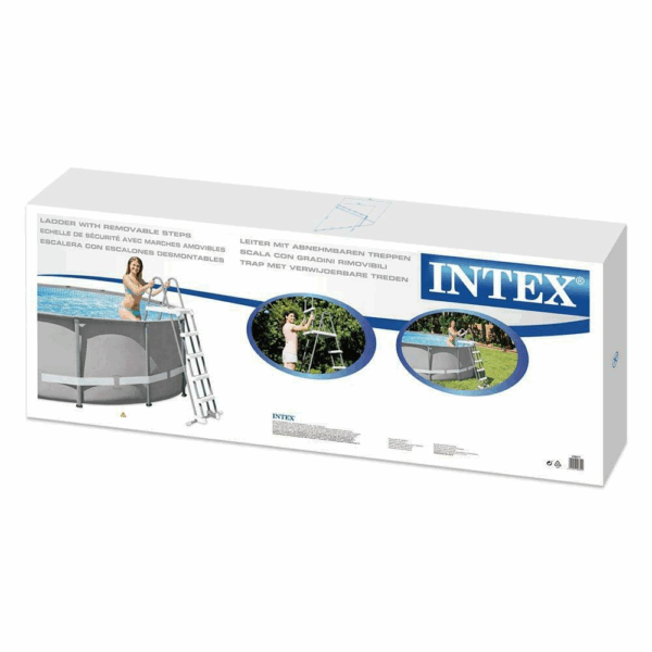 Drabinka do basenu 132 cm - INTEX 28077 - obrazek 3