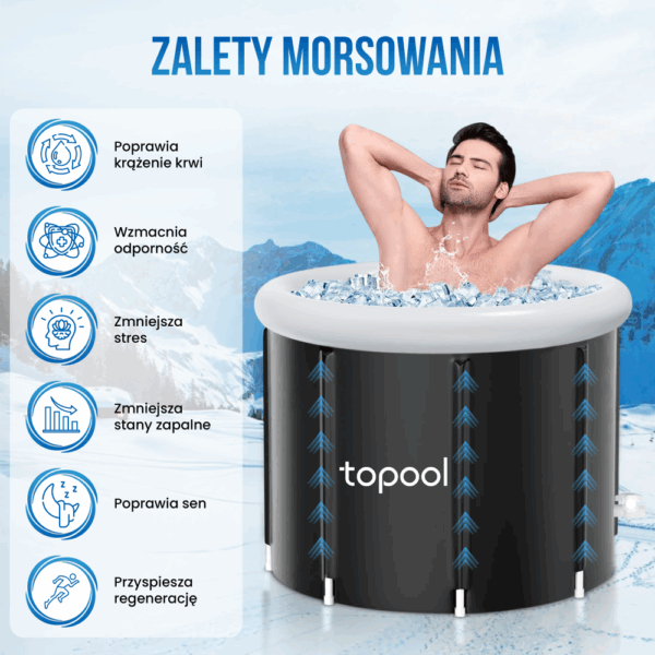 Basen do morsowania 75 x 88 cm - Topool IL21880 - obrazek 3