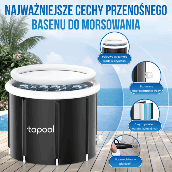 Basen do morsowania 75 x 88 cm - Topool IL21880 - obrazek 7